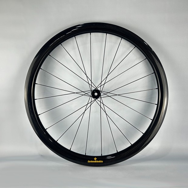 Ultralight 700C 45x31mm Symmetric Carbon Tubeless Gravel / CX Rim Big Hole Center Distance